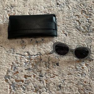 Checkered sunglasses